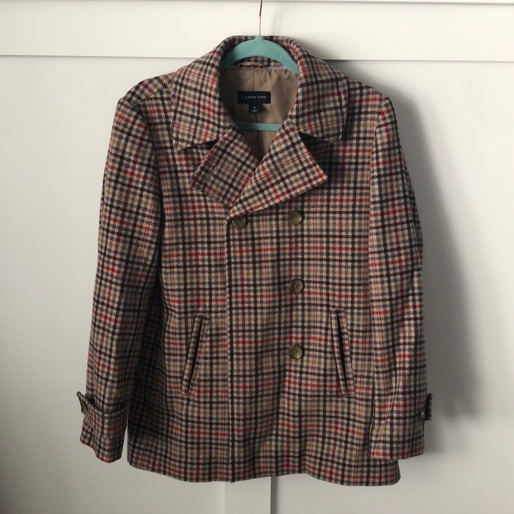 Lands End Peacoat